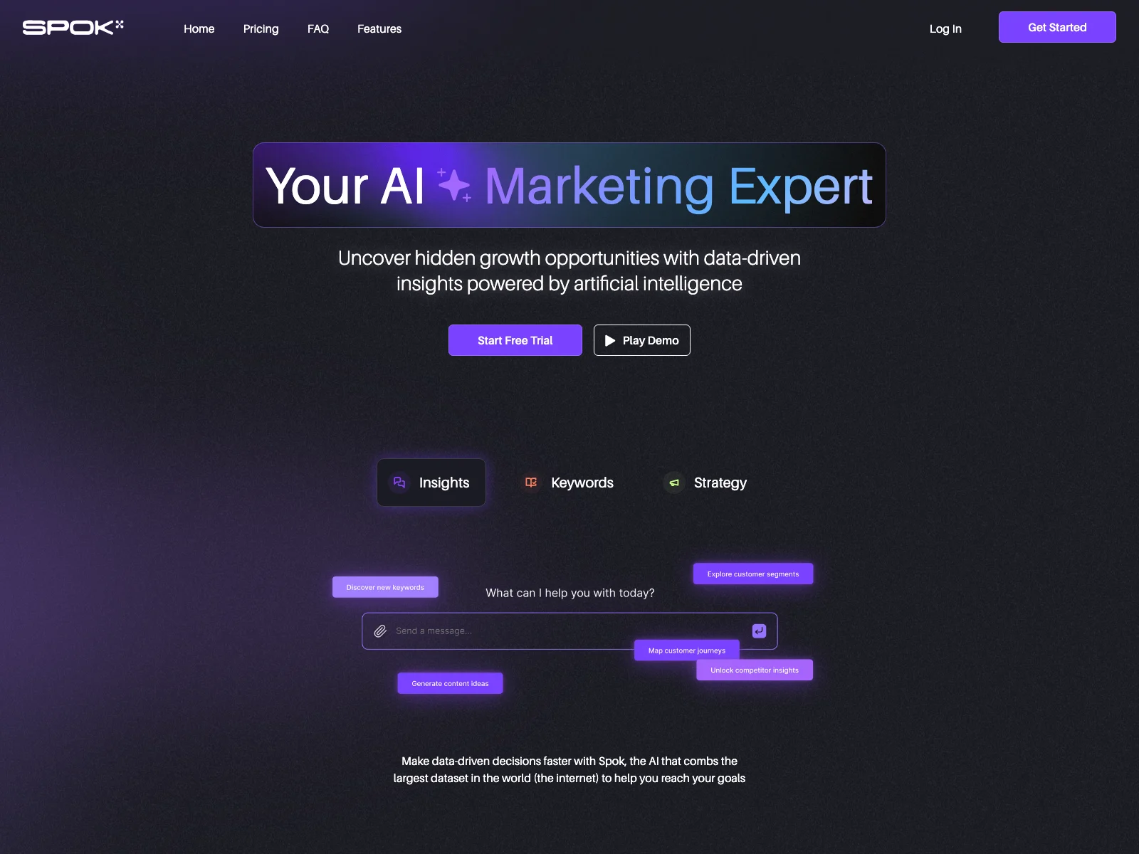 Spok by Forum3: Unleash AI-Powered Marketing Insights