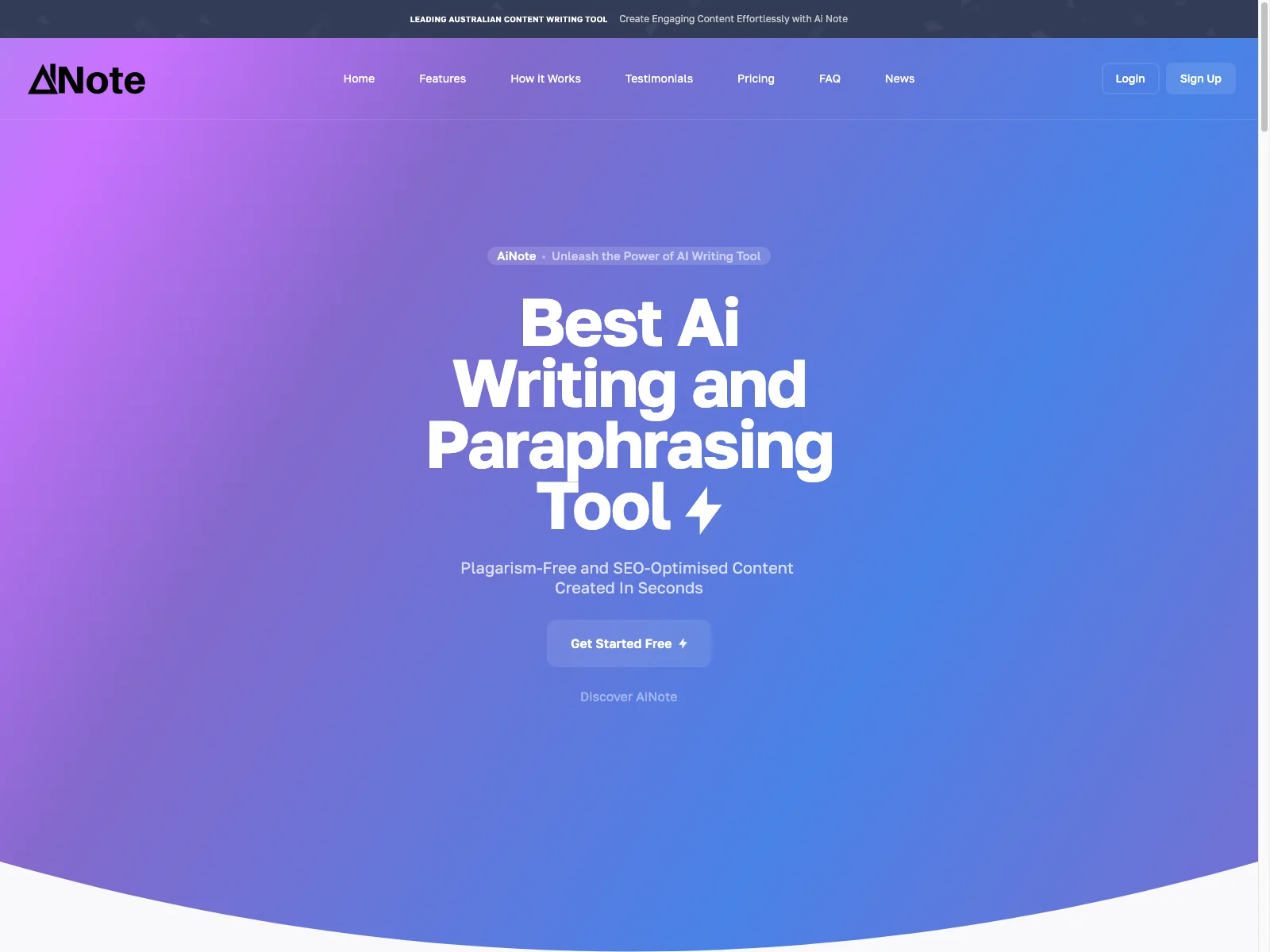 Unleash Your Creativity with AiNote - The Ultimate AI Writing Tool