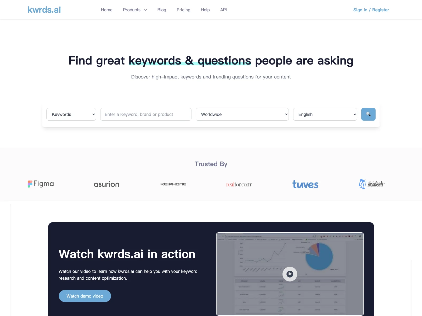 kwrds.ai: Revolutionizing SEO with Advanced Keyword Research