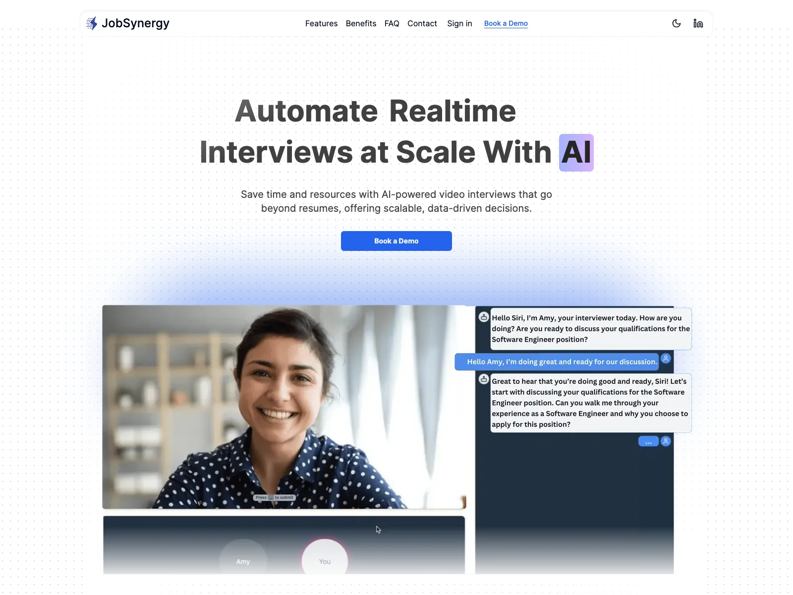 JobSynergy: Revolutionizing Hiring with AI-Powered Solutions