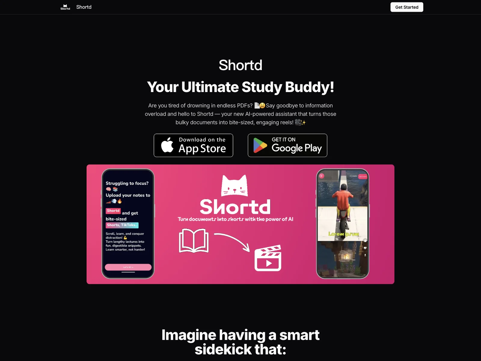 Shortd.io: Transform PDFs into Engaging Reels for Productivity