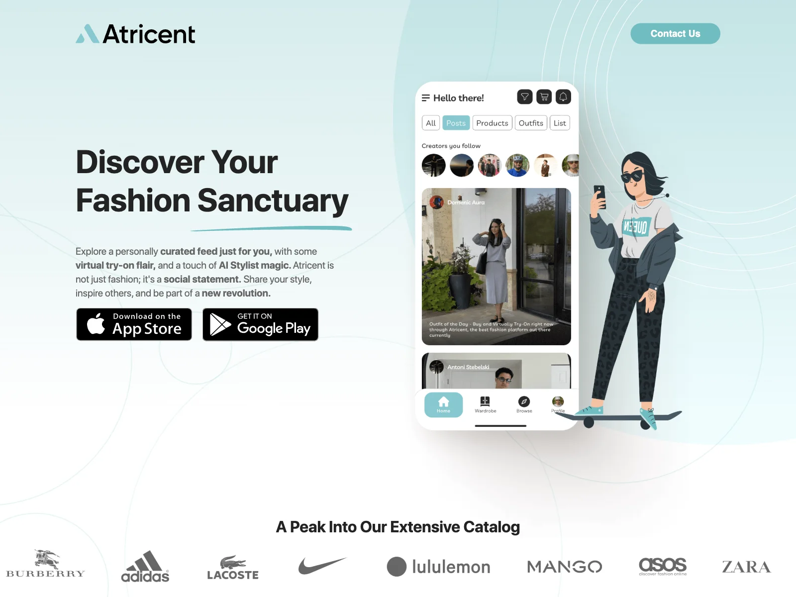 Atricent: Unleash Your Personal Style with AI