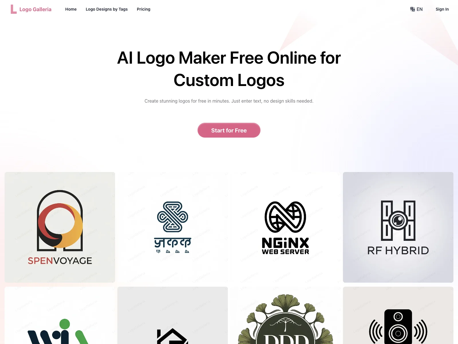 Logo Galleria: Unleash Your Brand with AI-Powered Logos