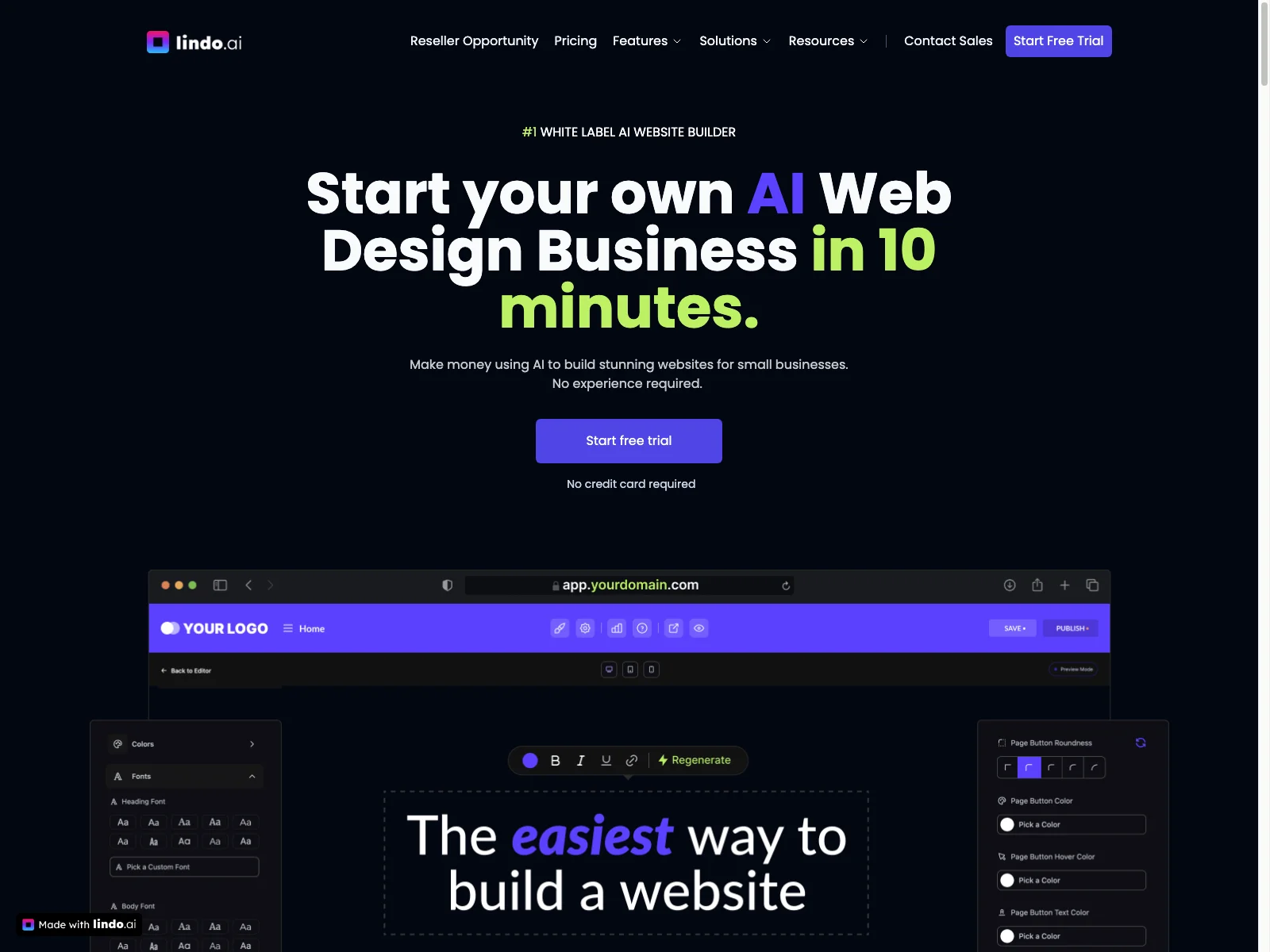 lindo.ai: Empowering Web Design with AI Innovation