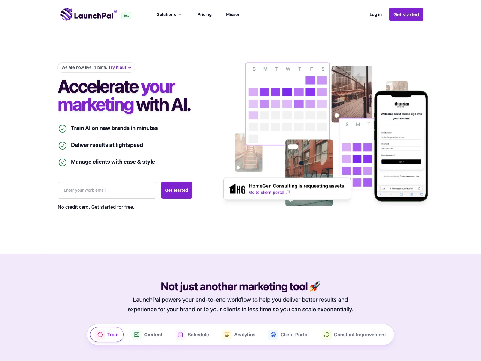 LaunchPal: Accelerate Your Marketing with AI and Manage Clients with Ease