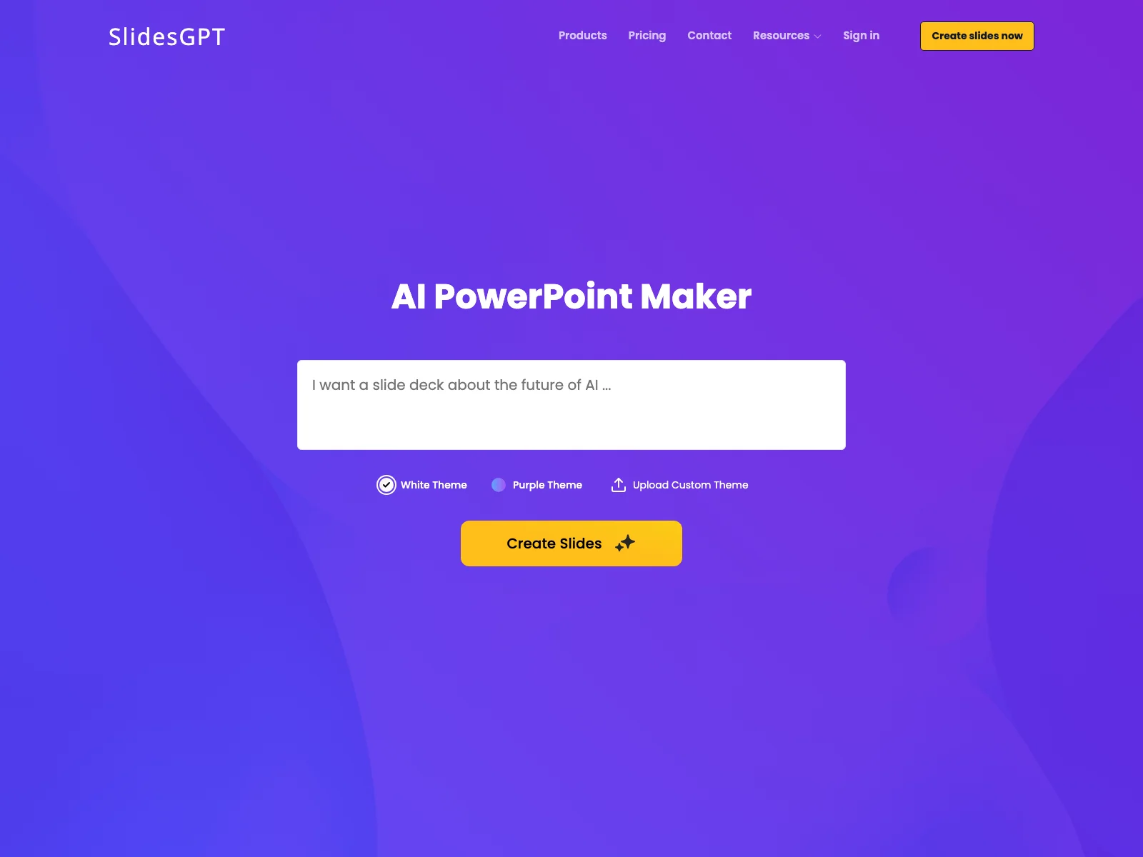 SlidesGPT: Transform Your Presentations with AI