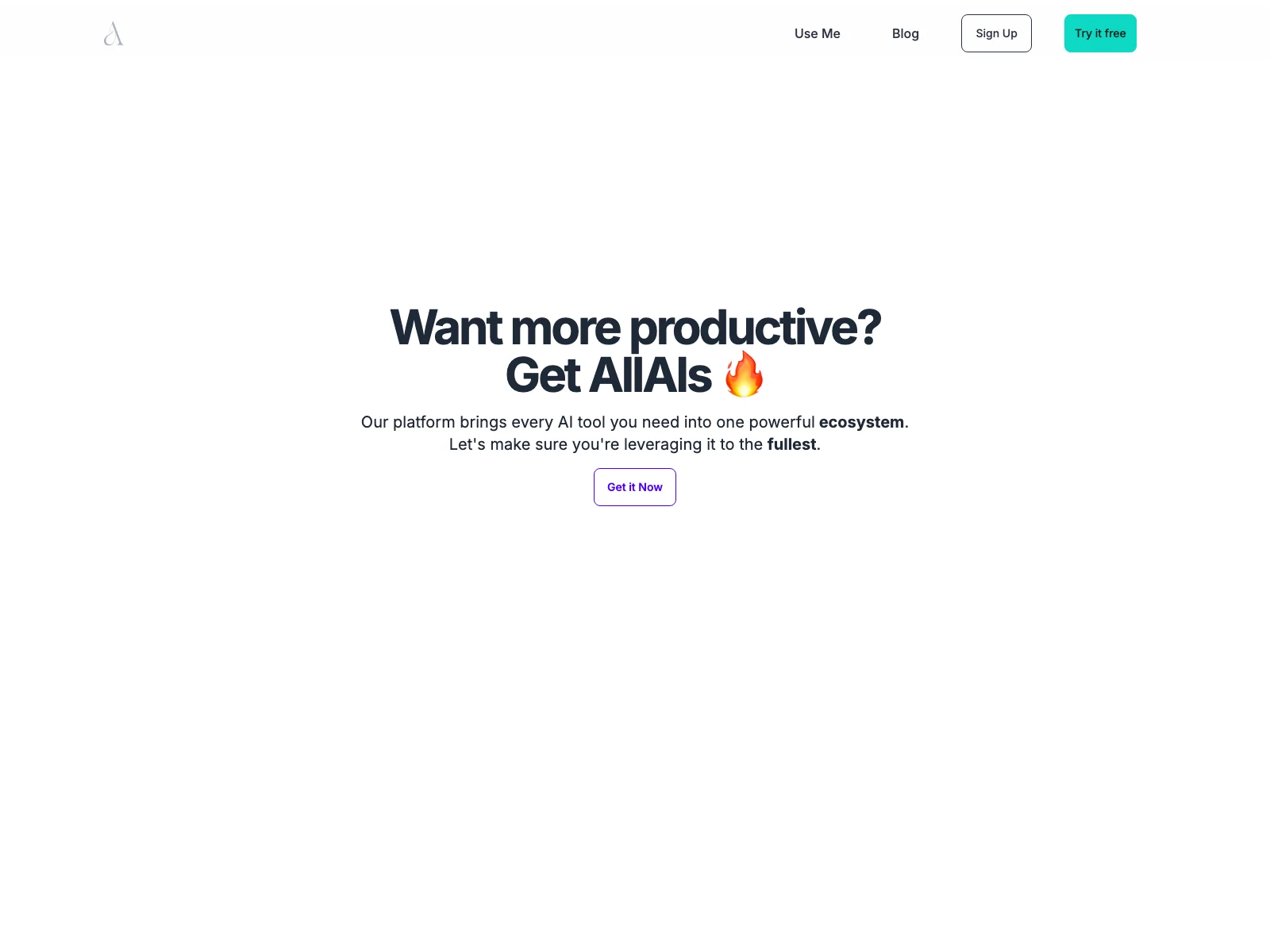 AllAIs: The All-in-One AI Ecosystem for Enhanced Productivity