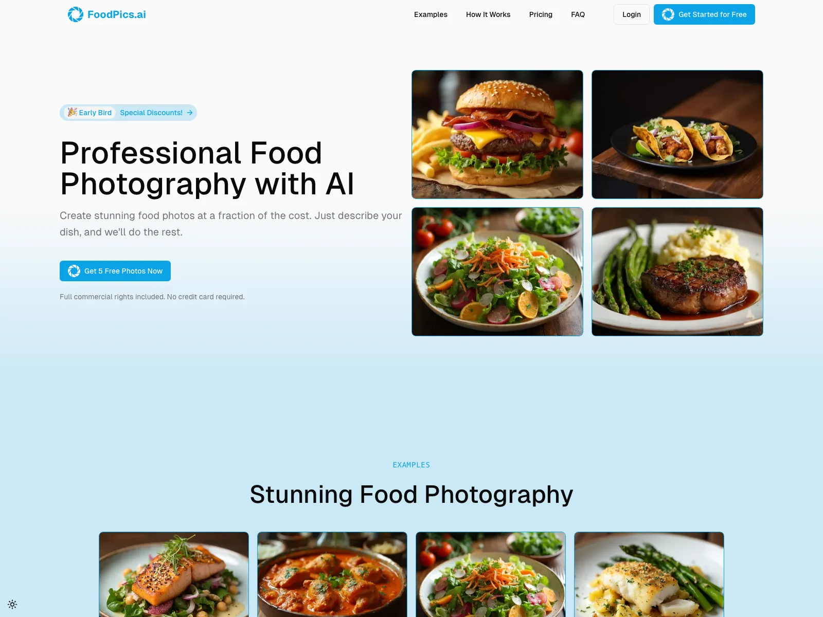 FoodPics.ai: Affordable and Easy Professional Food Photography with AI