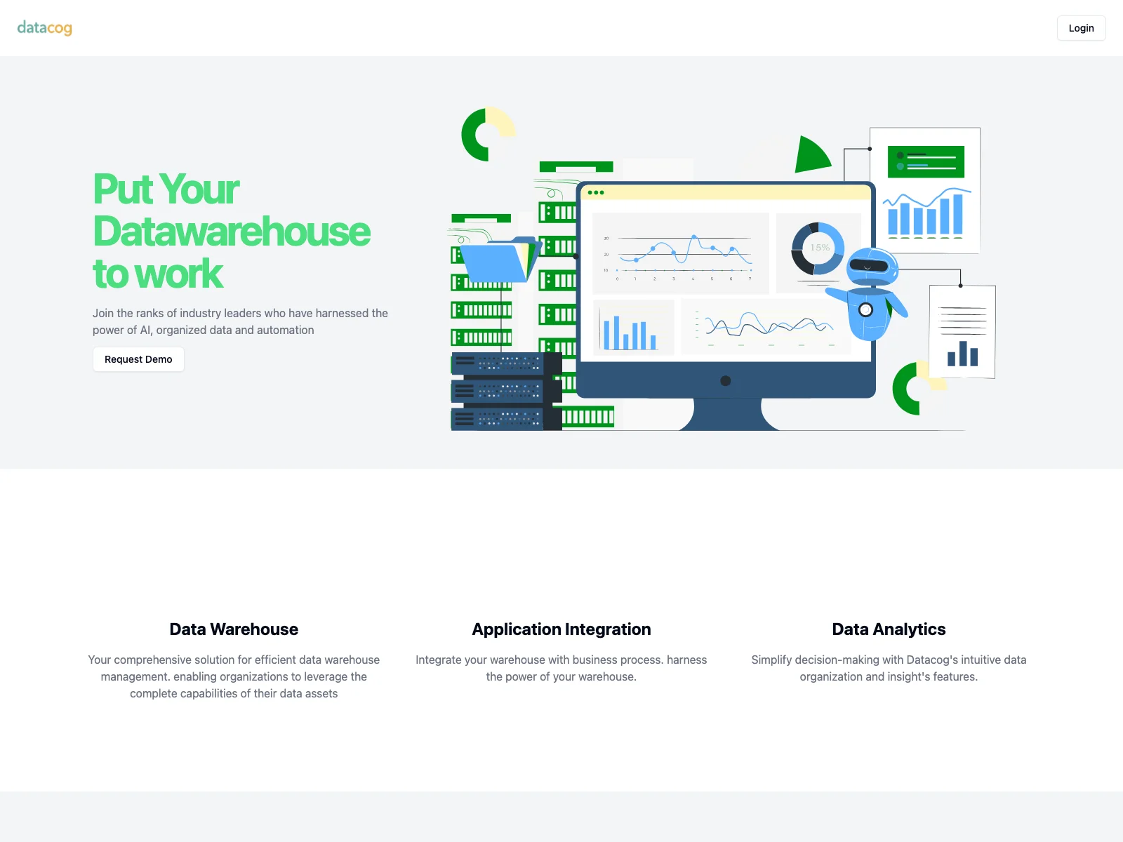 Datacog: Empowering Efficient Data Warehouse Management