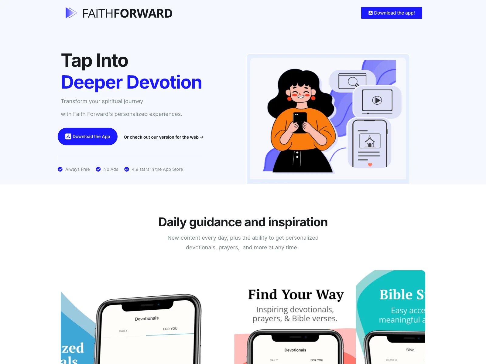 Transform Your Spiritual Journey with FaithForward