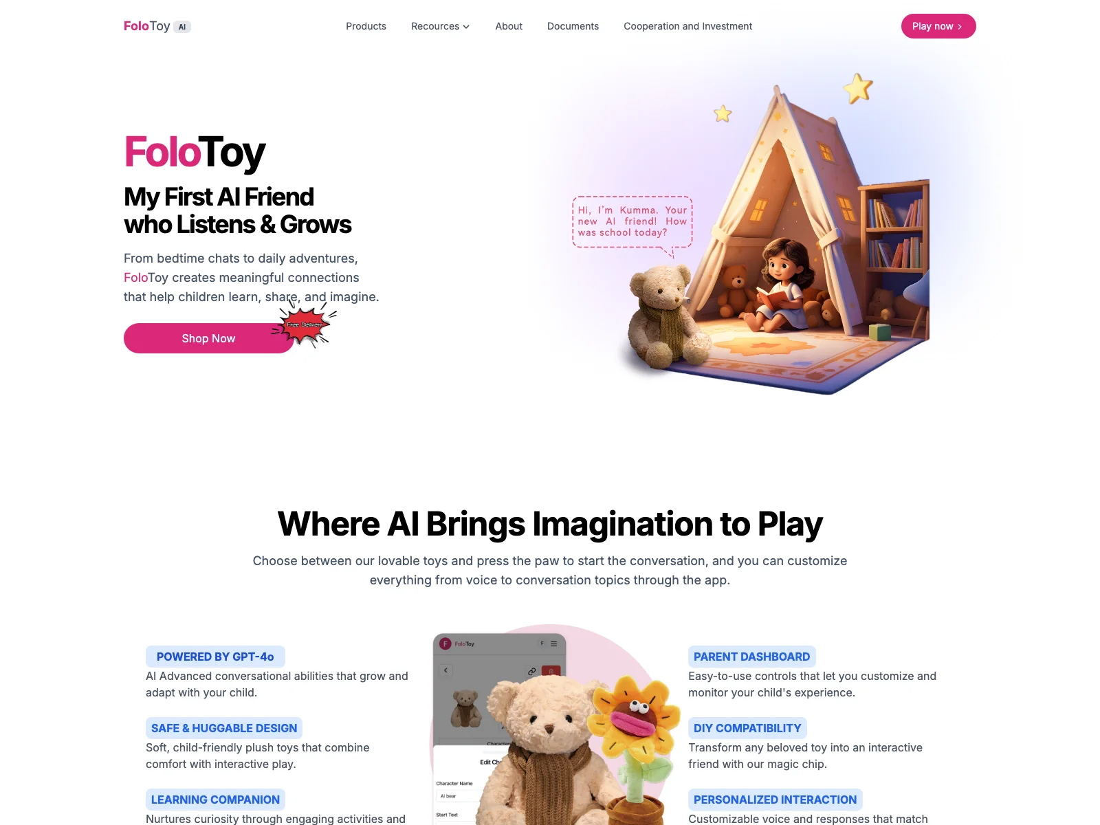 FoloToy: AI-Powered Conversational Toys for Endless Fun and Learning