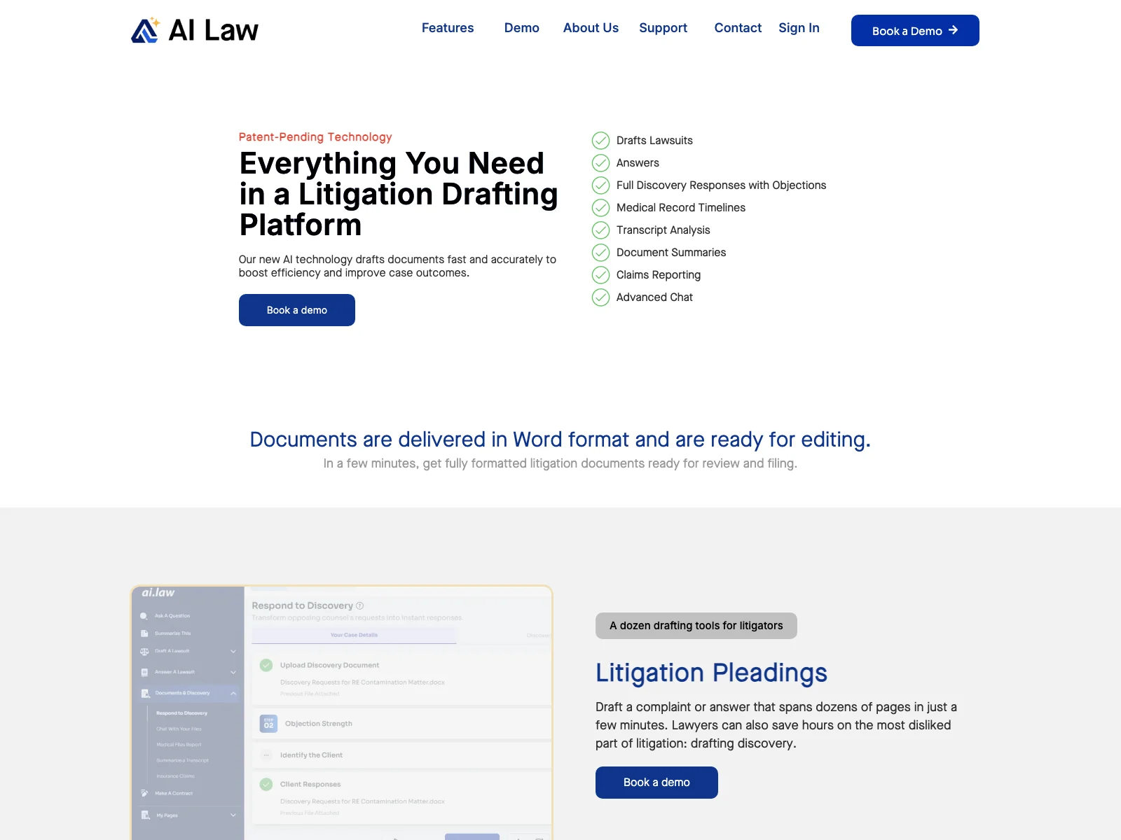 AI.Law: Reducing Litigation Costs with Advanced Technology