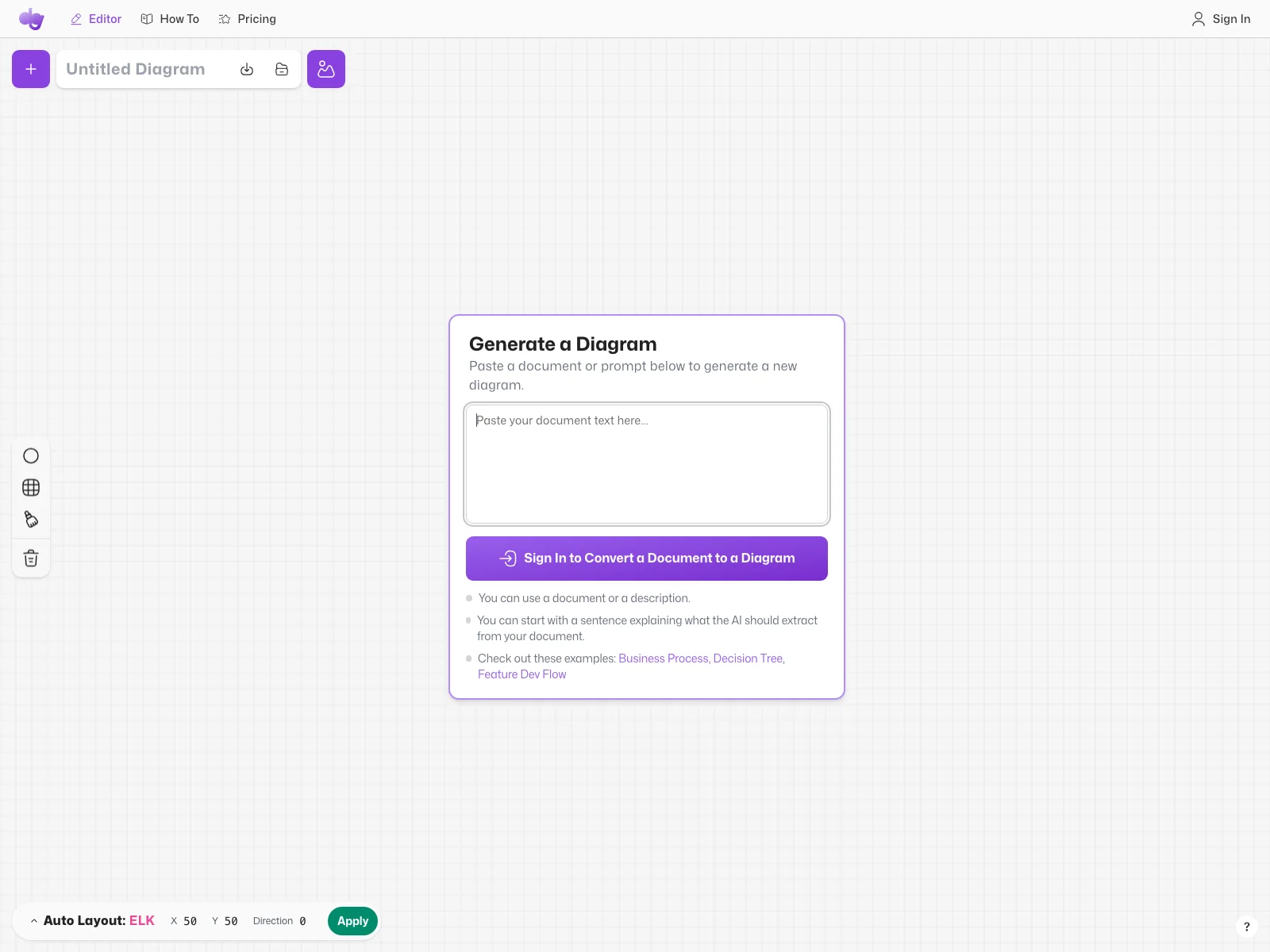 Docugram: Transforming Documents into Visual Diagrams for Enhanced Insights