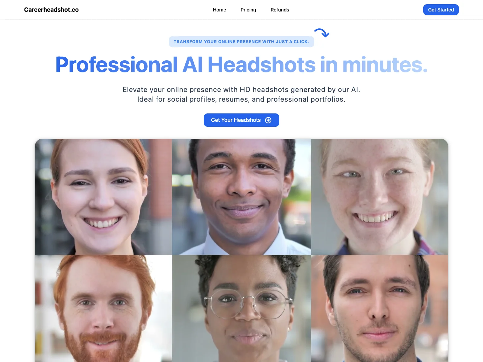 Careerheadshot.co: Get Professional AI Headshots for an Enhanced Online Presence