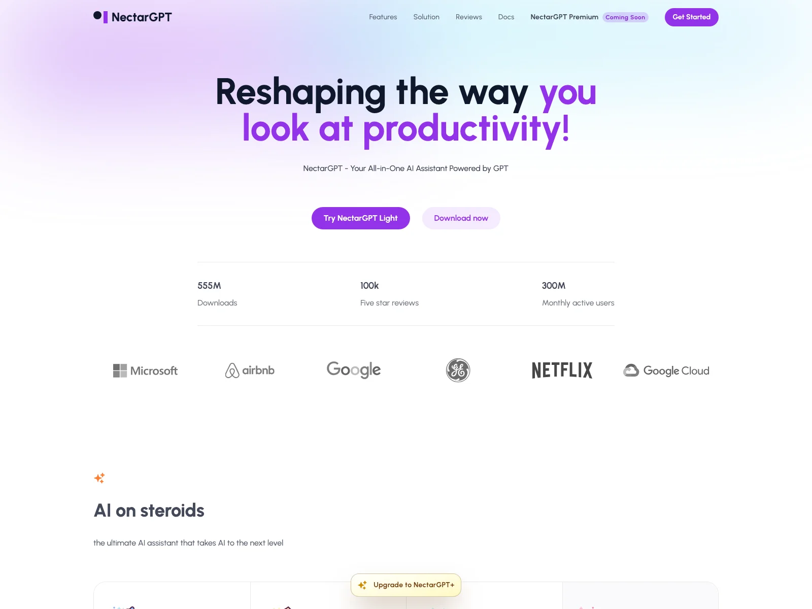 NectarGPT: Enhancing Productivity with Advanced AI Assistant