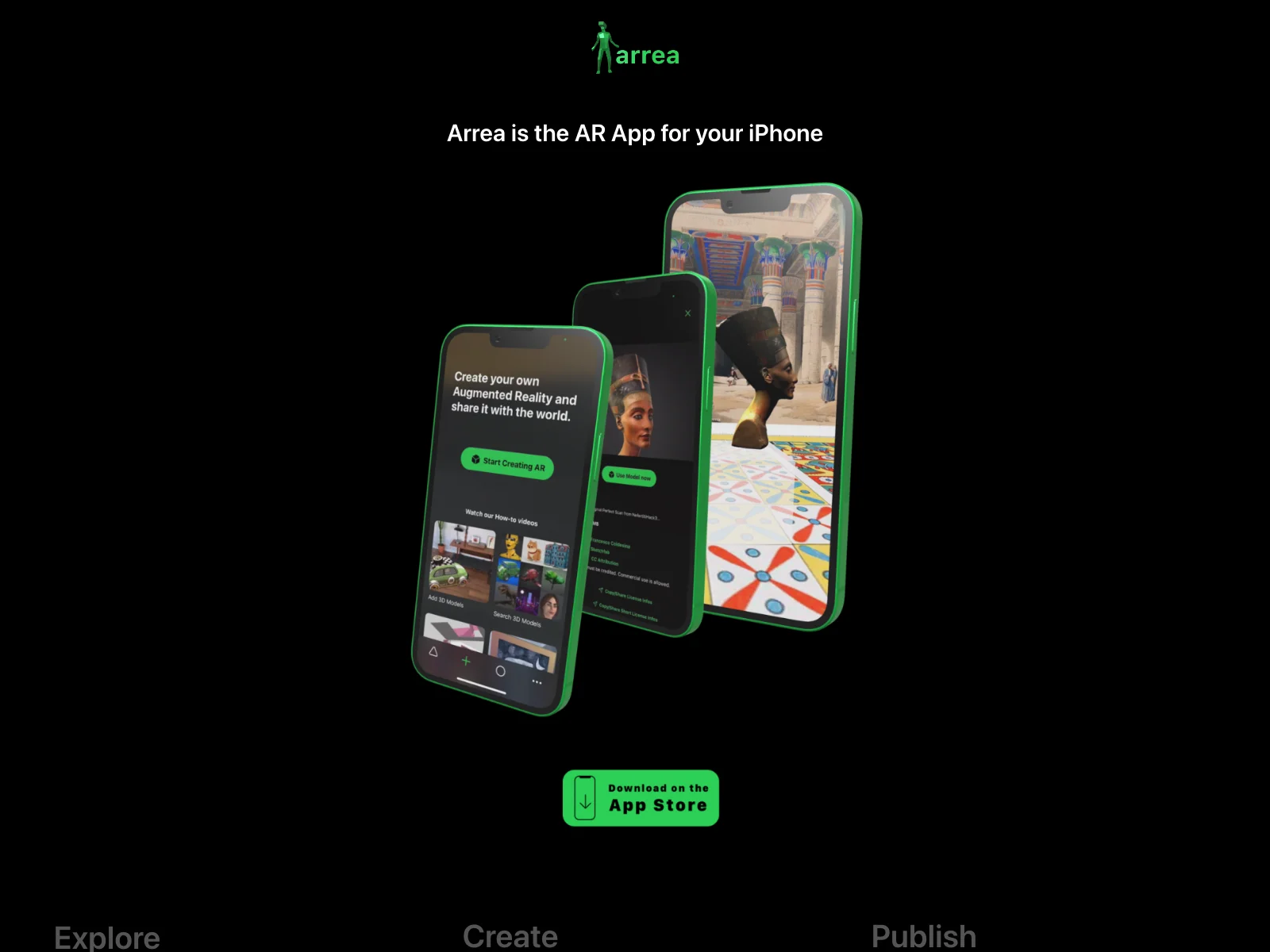 Arrea: Unleash Your Creativity with AR on iPhone