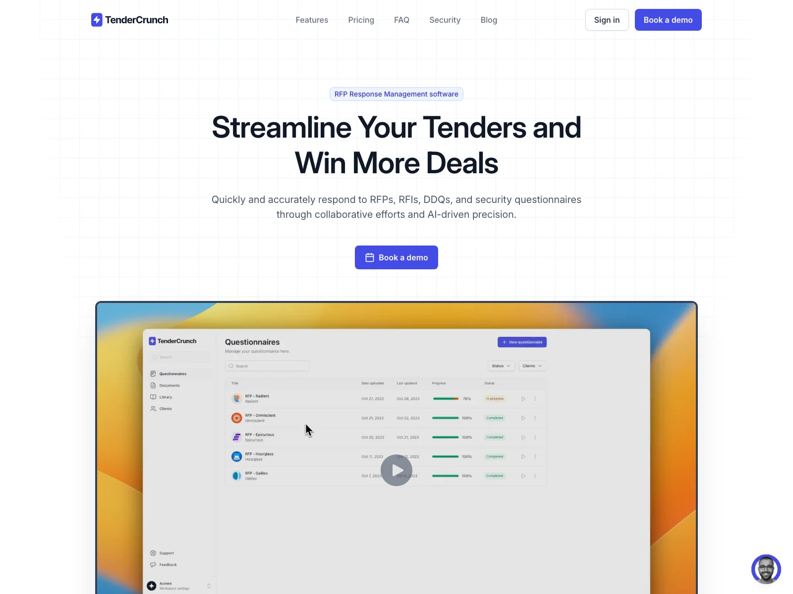 TenderCrunch: Streamline Your Tenders and Boost Your Win Rates with AI