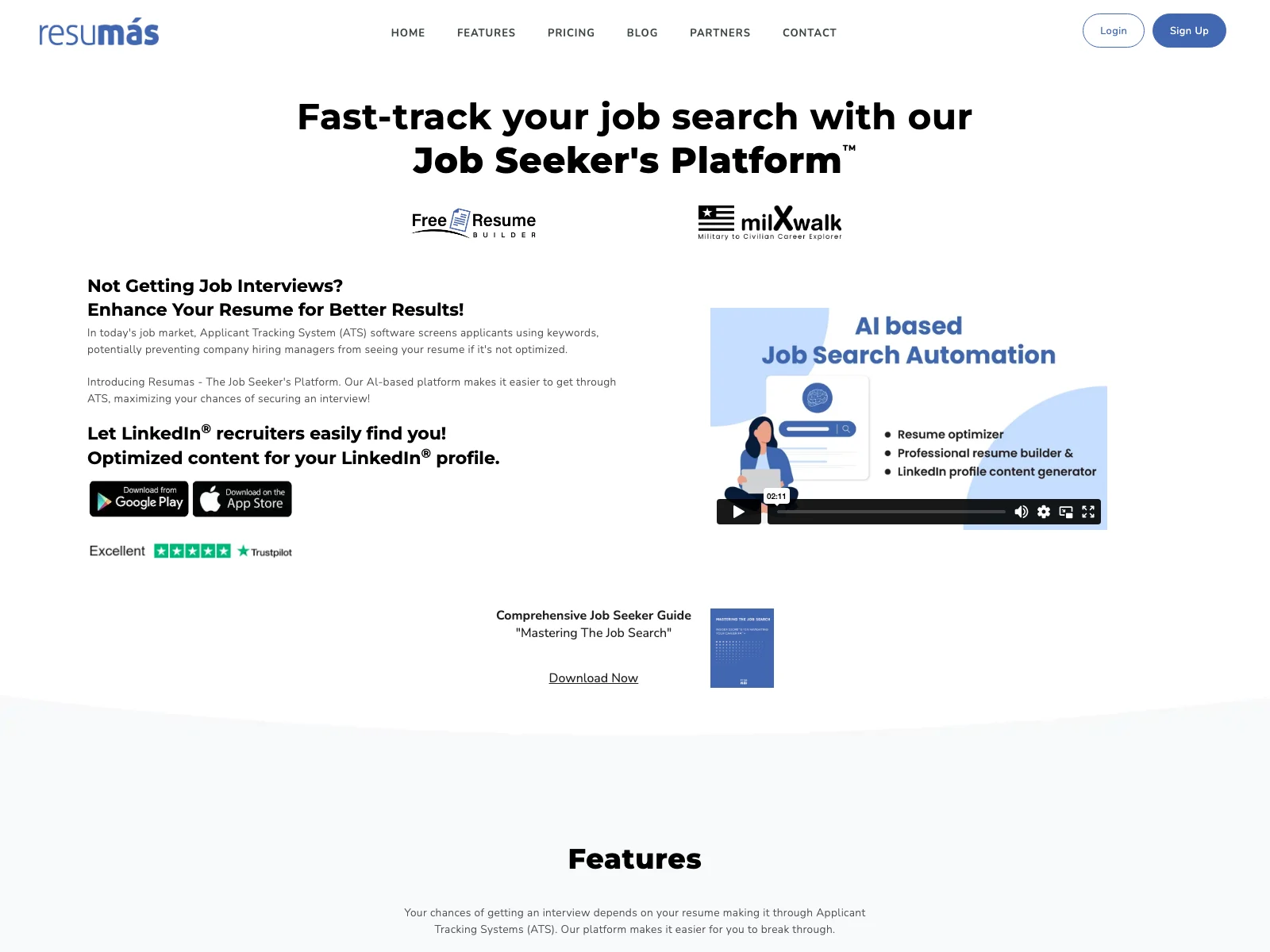 Unleash Your Job Interview Opportunities with Resumas - The Ultimate Job Seeker's Platform