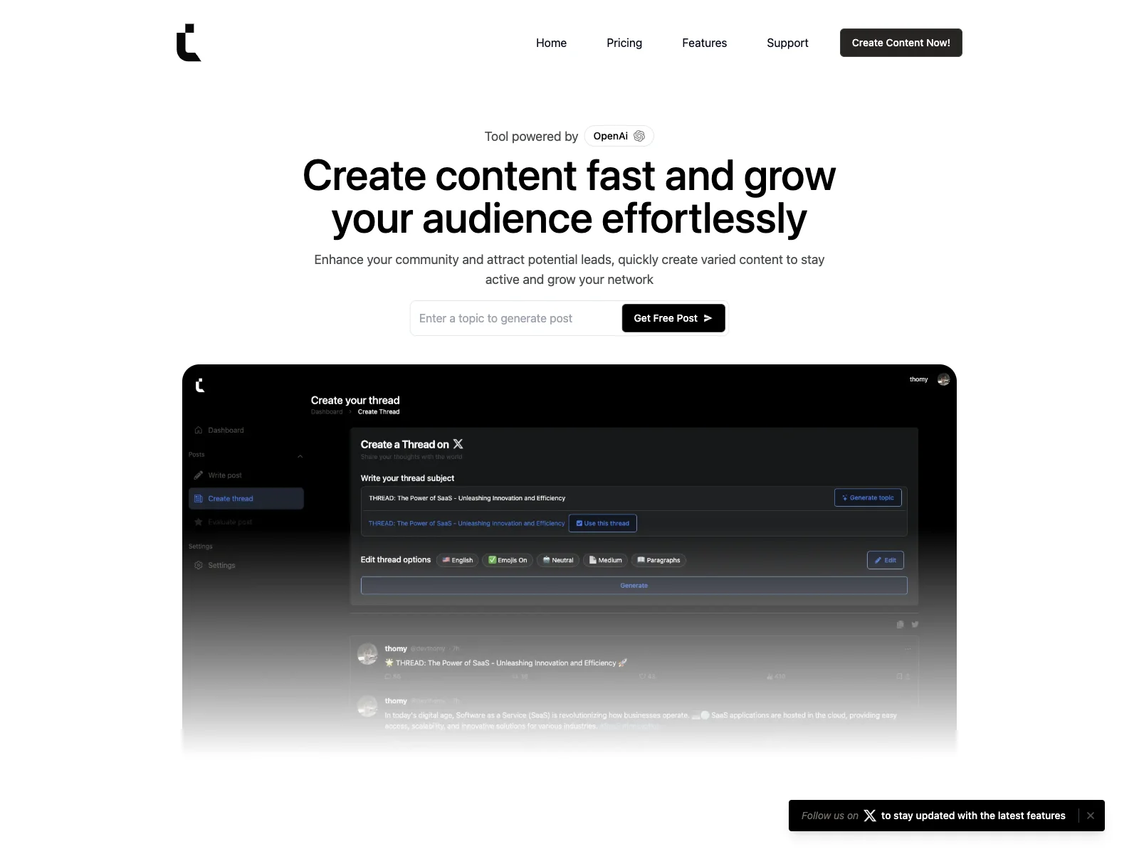 Leadily.co: Empowering Content Creation and Growth