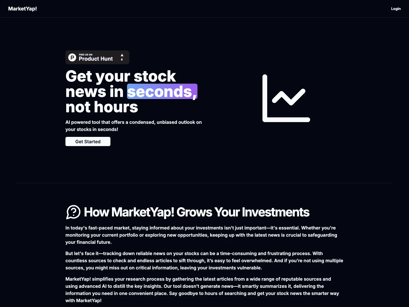 MarketYap! - Instant, Unbiased AI-Powered Stock News