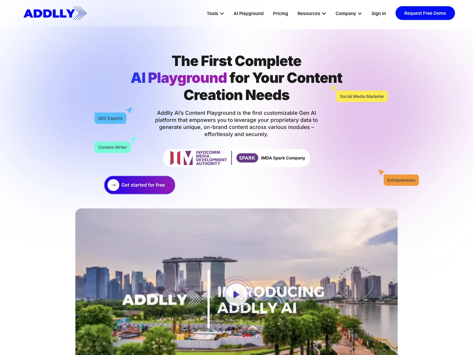 Addlly AI: Unleashing the Power of Content Creation