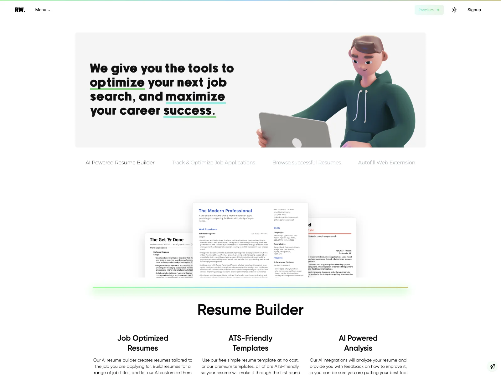 resumed.work: Optimize Your Job Search with AI