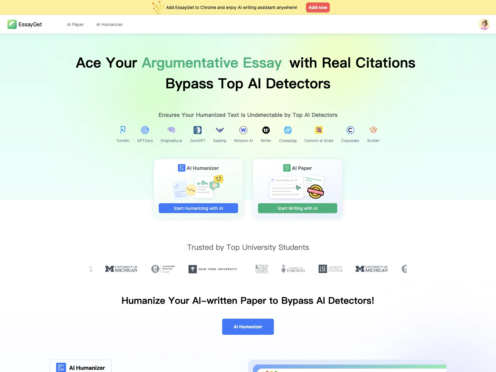 EssayGet: The Ultimate AI Writing Tool for Academic Success