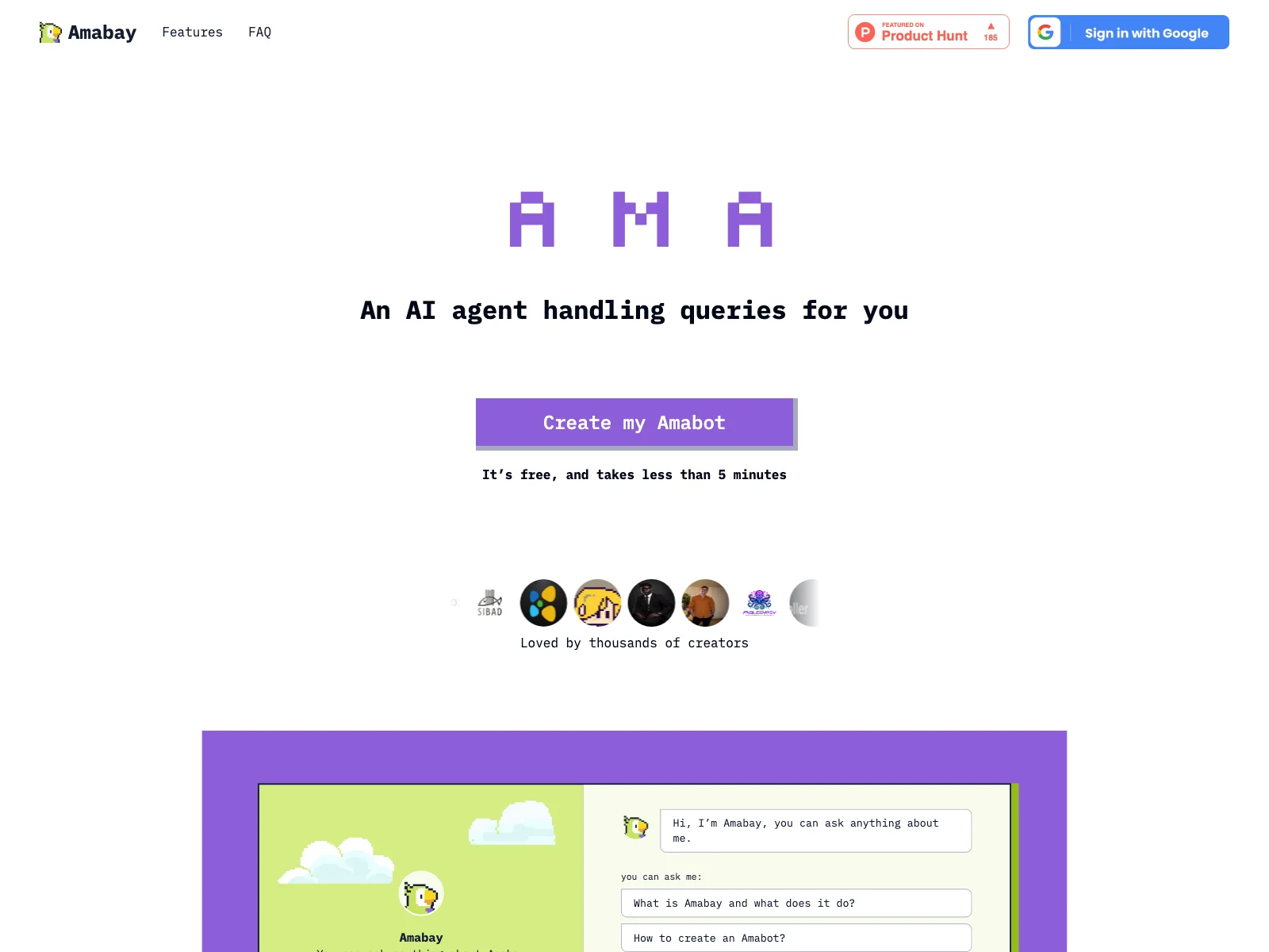 Amabay - Revolutionizing Query Handling with AI