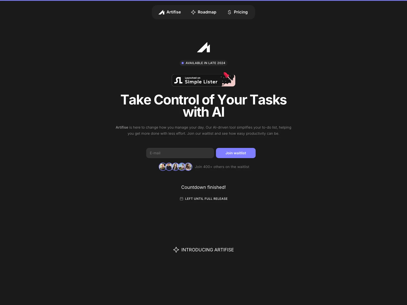 Artifise: Simplify Your Productivity with AI