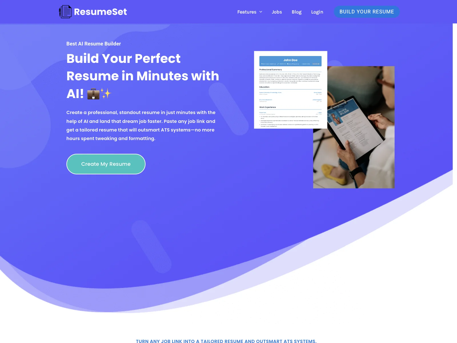 ResumeSet: AI-Powered Resume Builder for Success