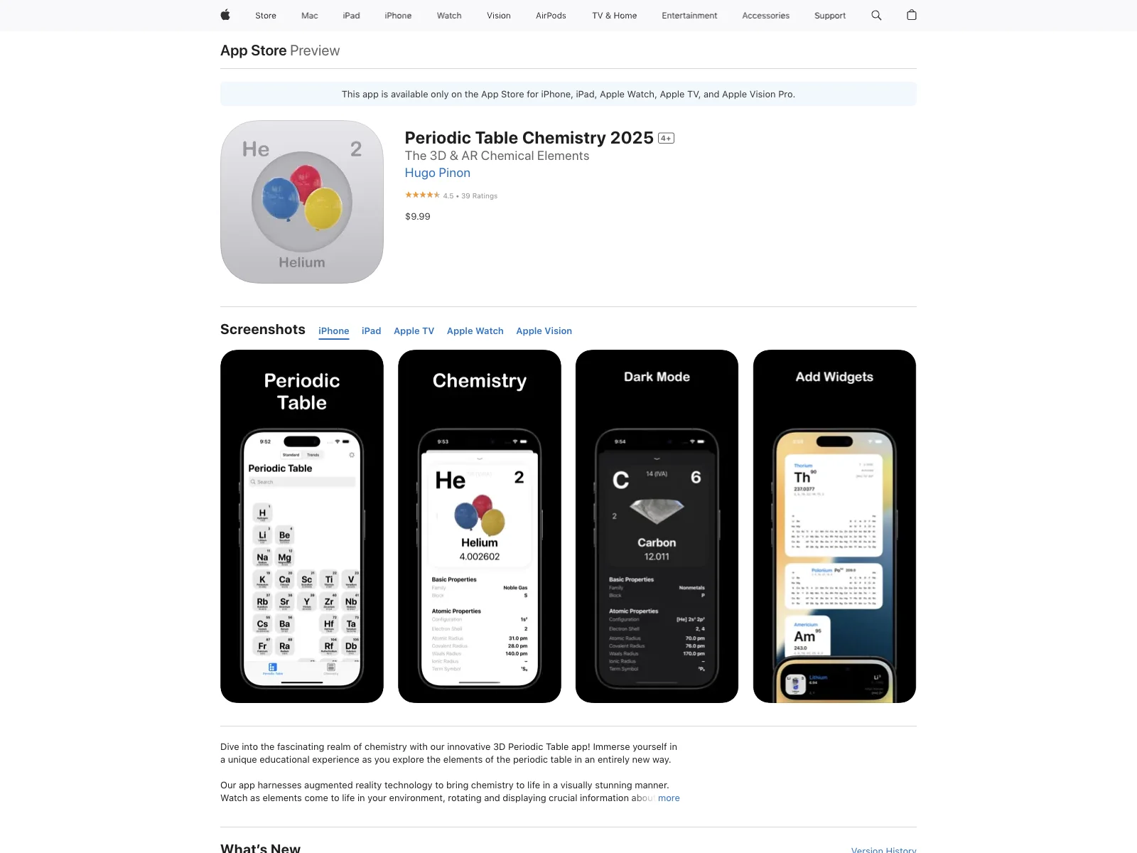 Discover Chemistry with Periodic Table Chemistry 2025 App