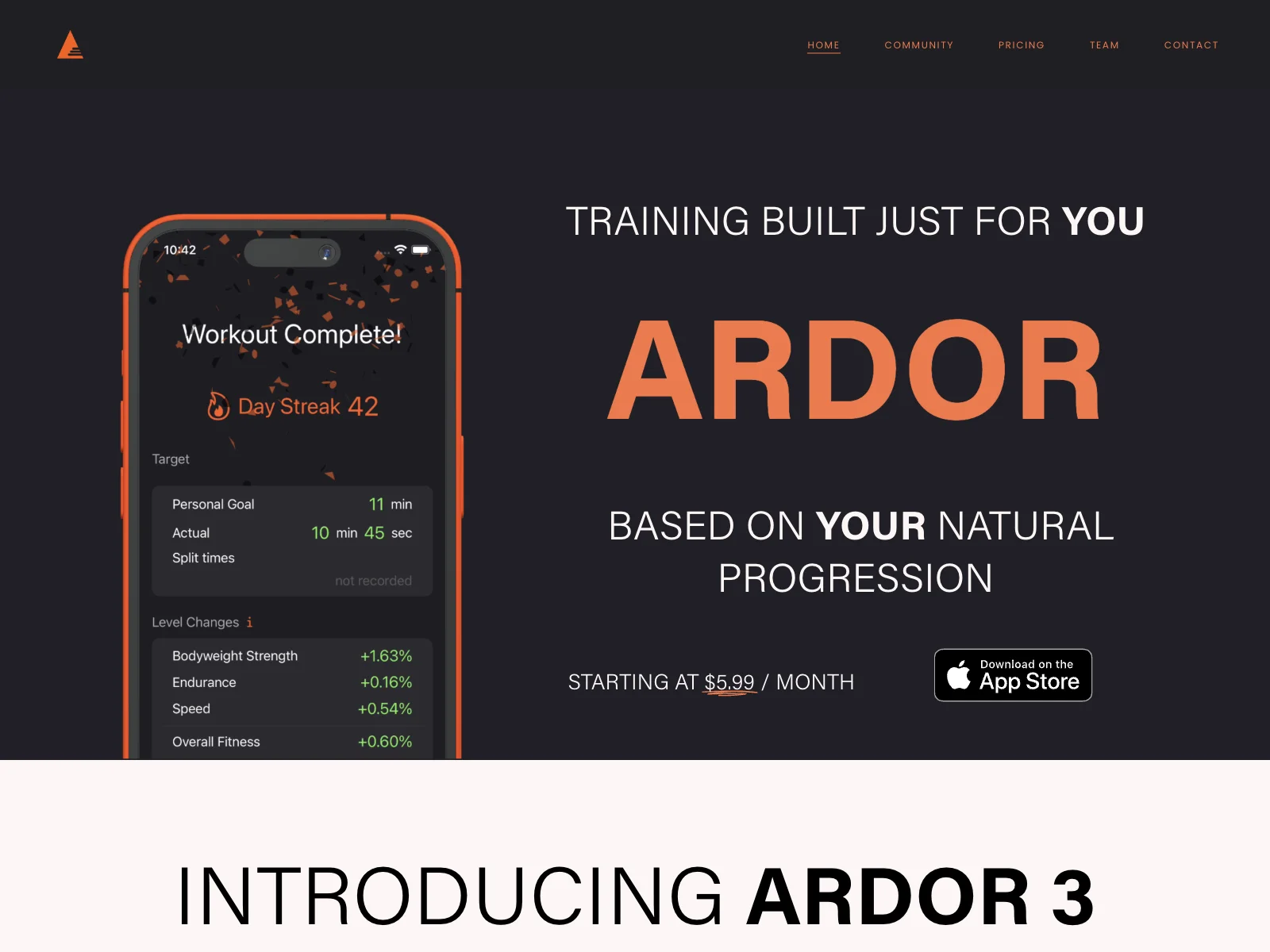 Ardor Fitness: Personalized AI Training for Your Goals