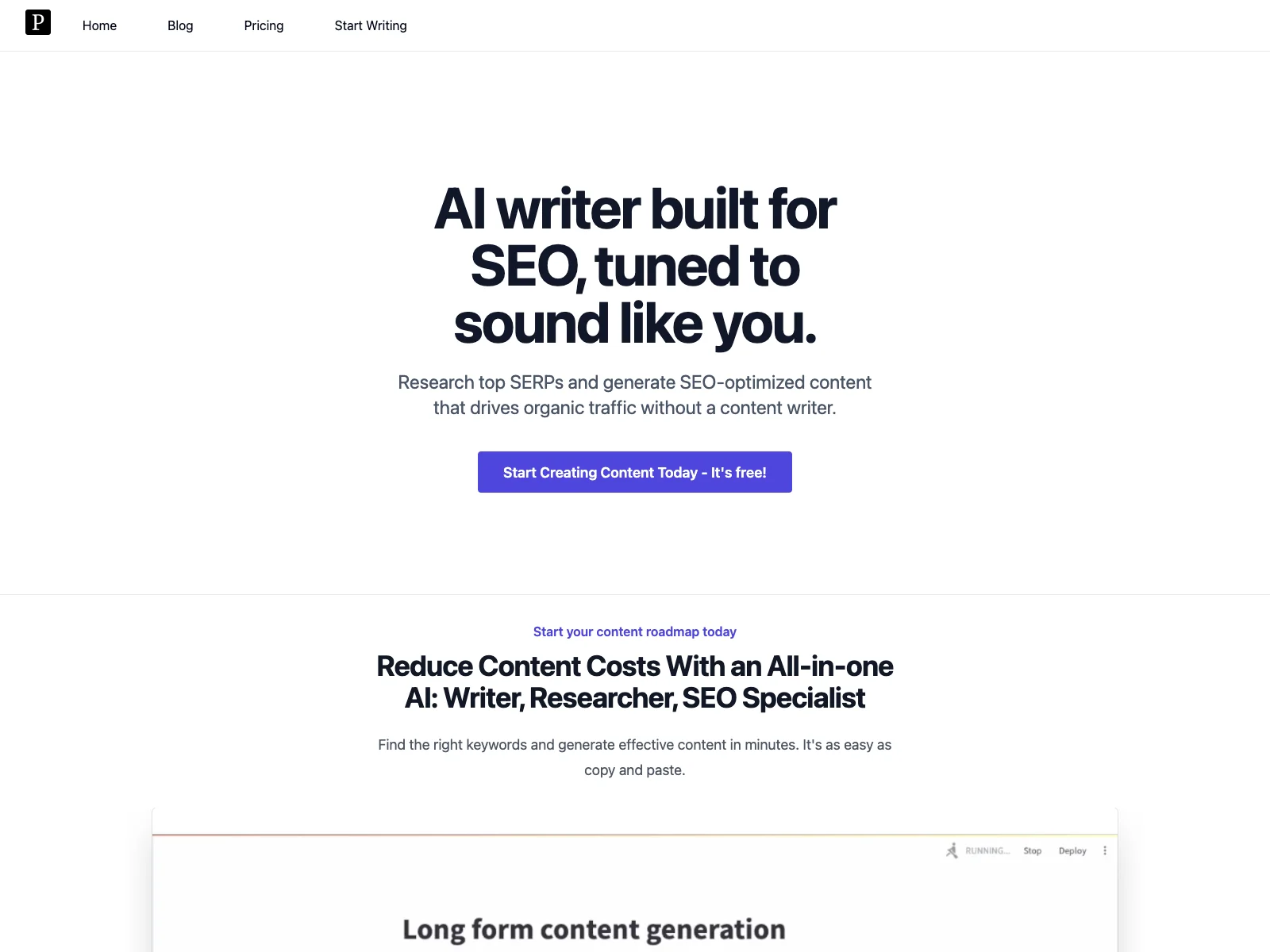 Platen.ai: Boost Your SEO with AI-Powered Content