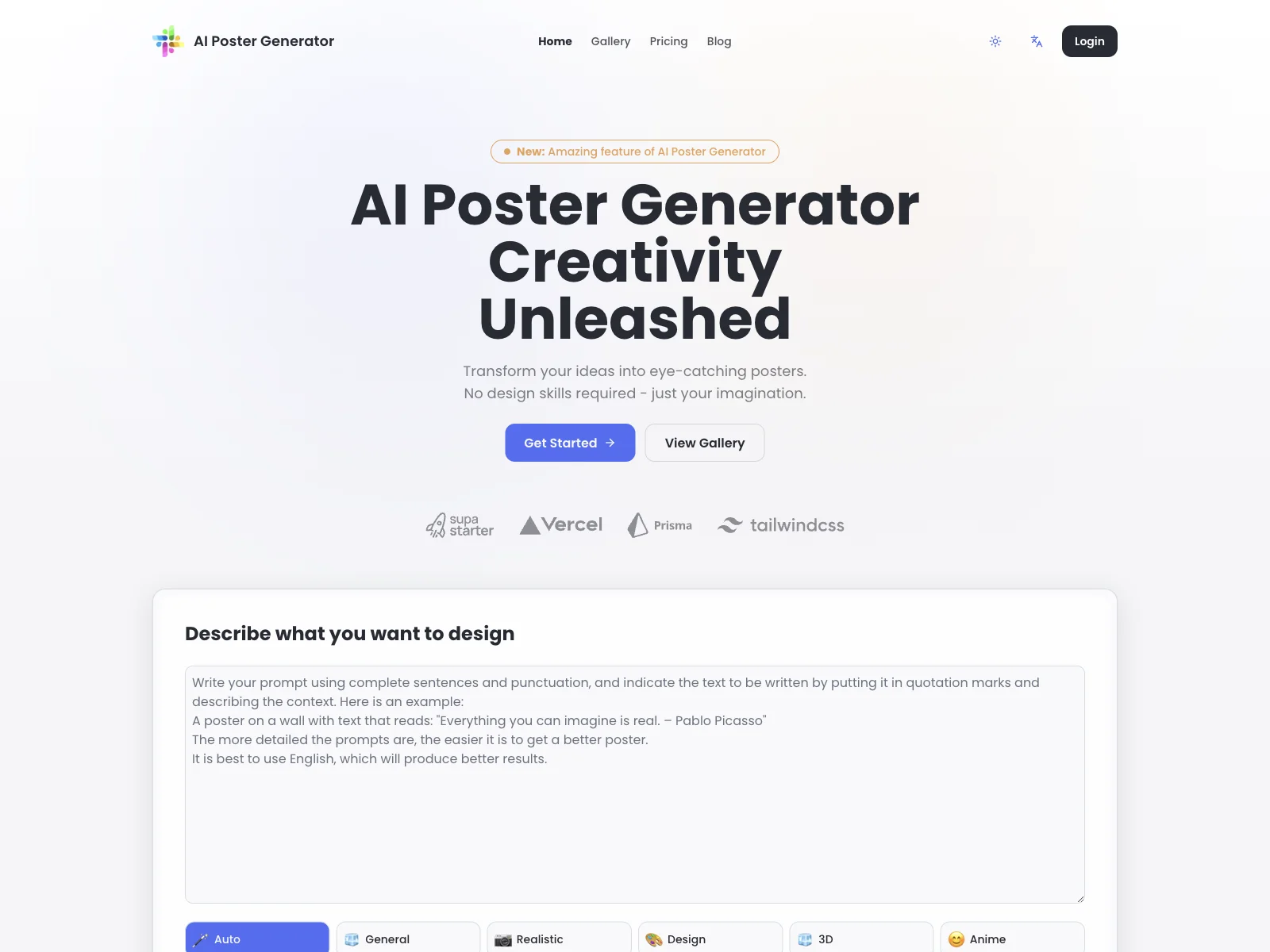 AI Poster Generator: Unleash Your Creativity