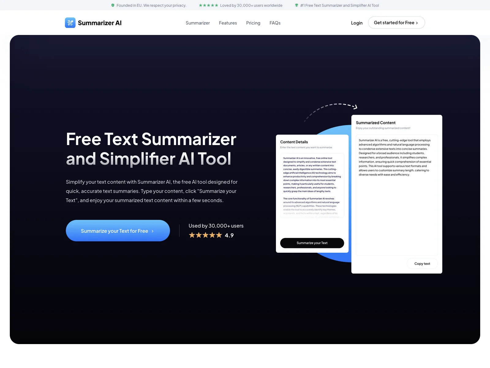 Summarizer AI: The Ultimate Text Summarizing Solution