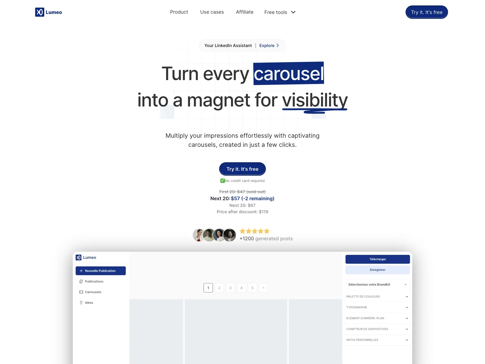 Lumeo: The AI-Powered Carousel Creator for Boosting Visibility