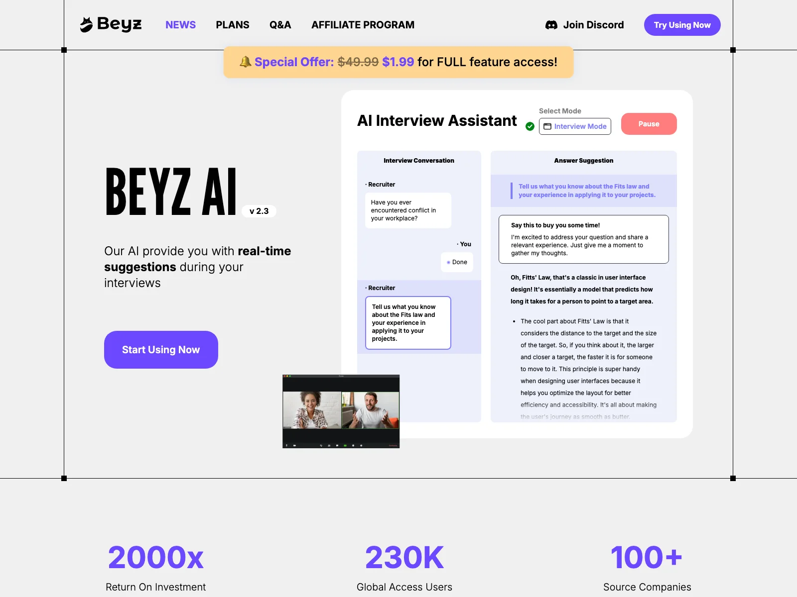 Beyz AI Interview Assistant: Revolutionizing Interviews