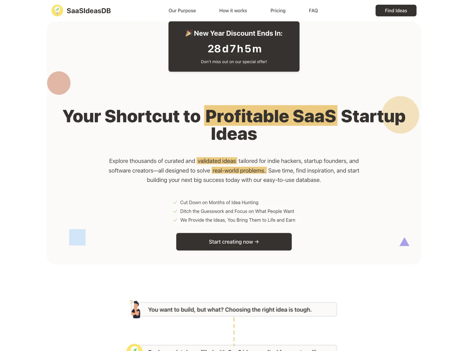 Unleash Your SaaS Startup Potential with SaaSIdeasDB