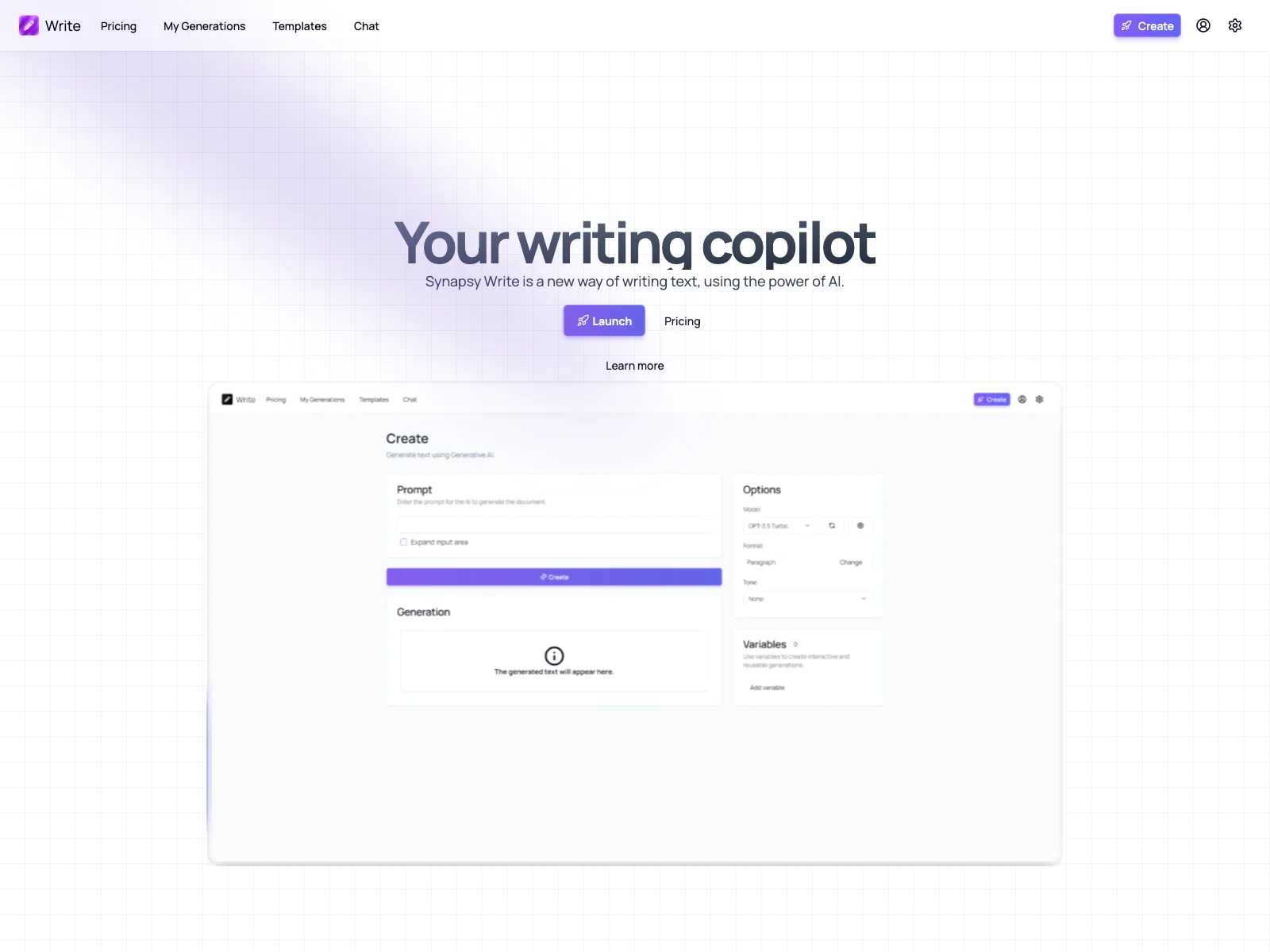 Synapsy Write: Empowering Your Writing with AI for Enhanced Productivity and Creativity