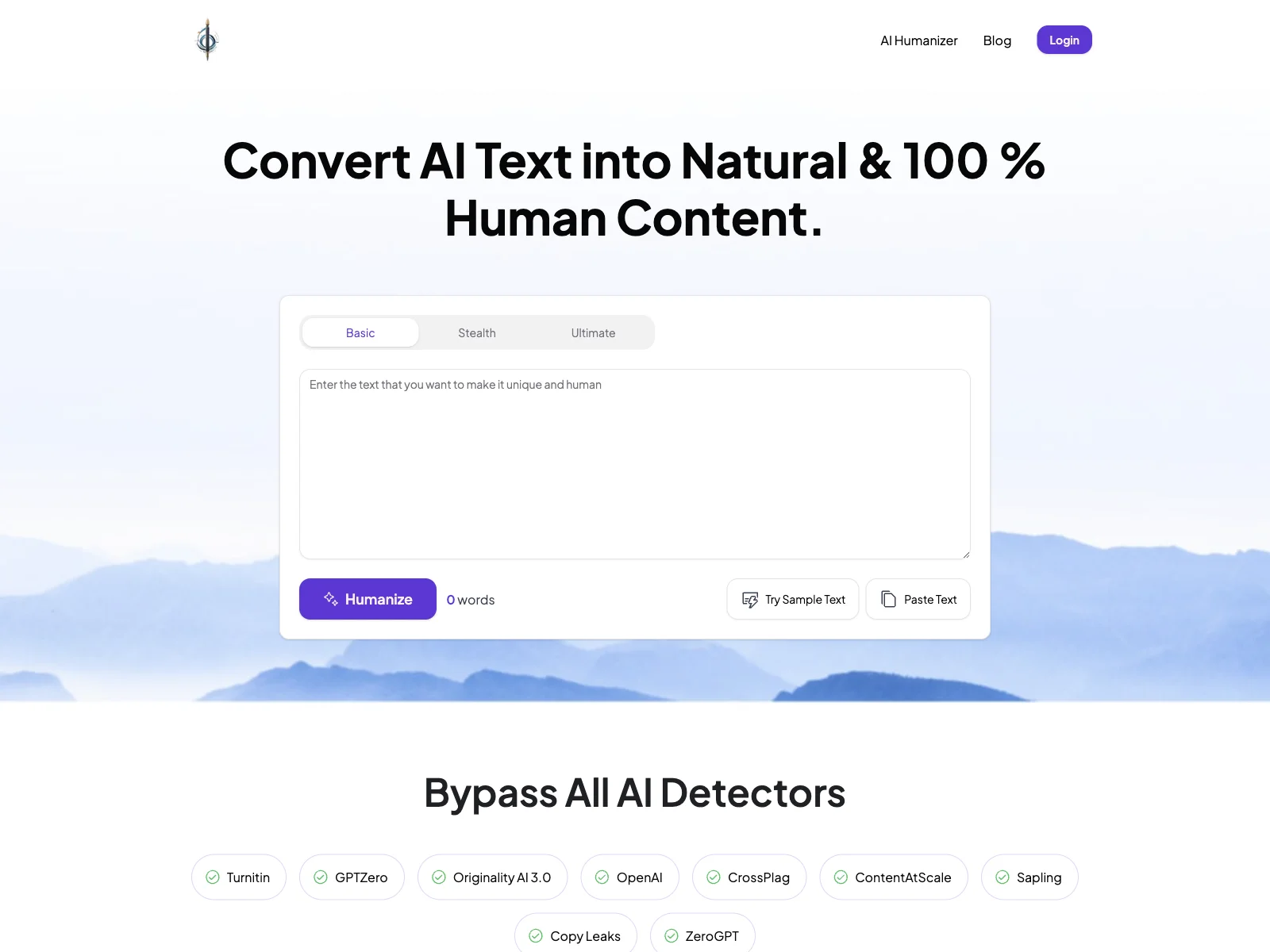 Humanize Text: Convert AI to 100% Human Text for Free