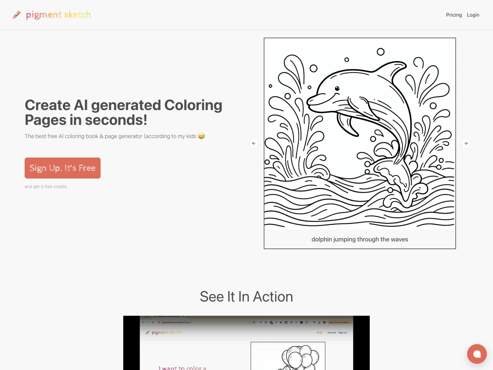 Best AI Coloring Page Generator - Pigment Sketch