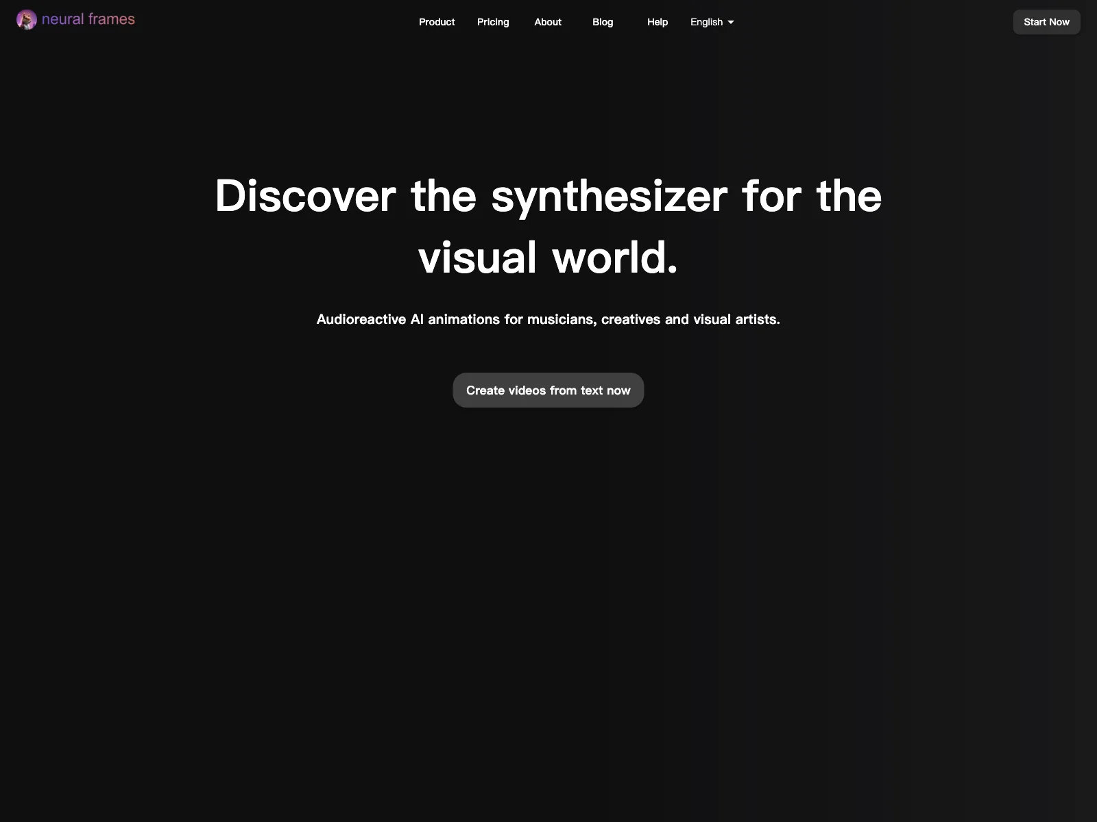 Neural Frames: The AI Animation Generator for Stunning Visuals and Musical Creations