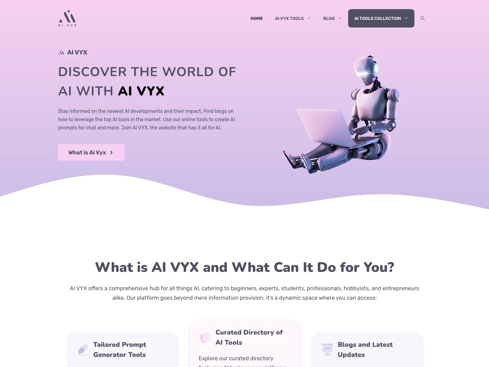 Discover the World of AI with AI VYX - Unleash Its Potential