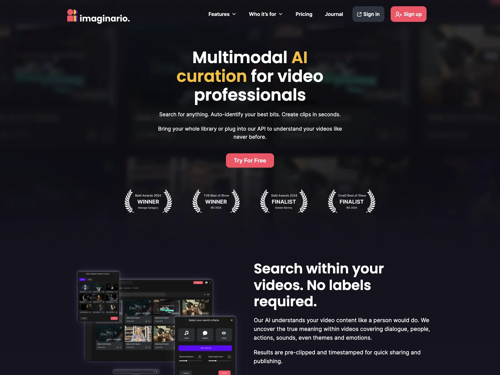 Imaginario.ai: Revolutionizing Video Curation