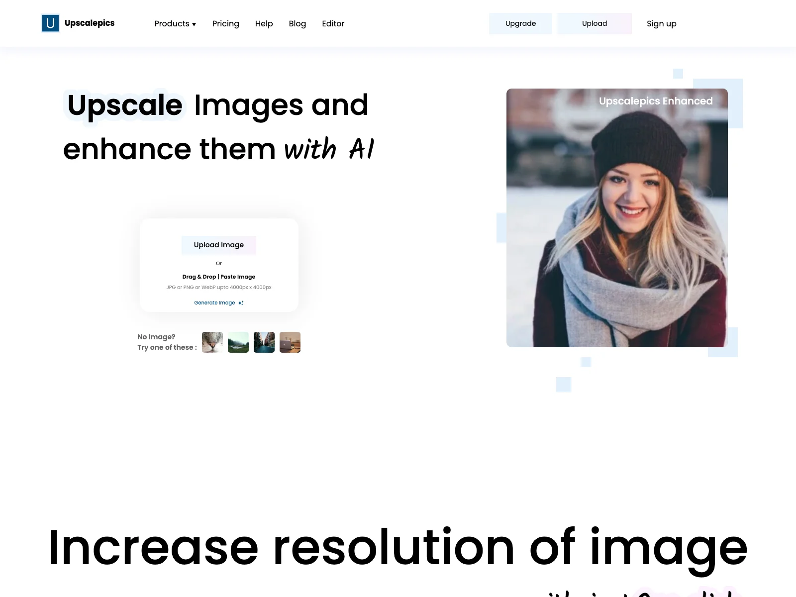 Upscalepics: AI-Powered Image Upscaling for Stunning Results