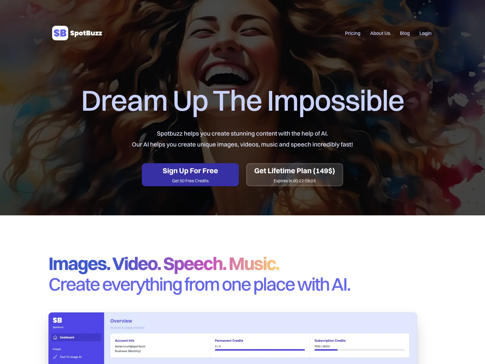 Spotbuzz: Unleashing the Power of AI for Content Creation