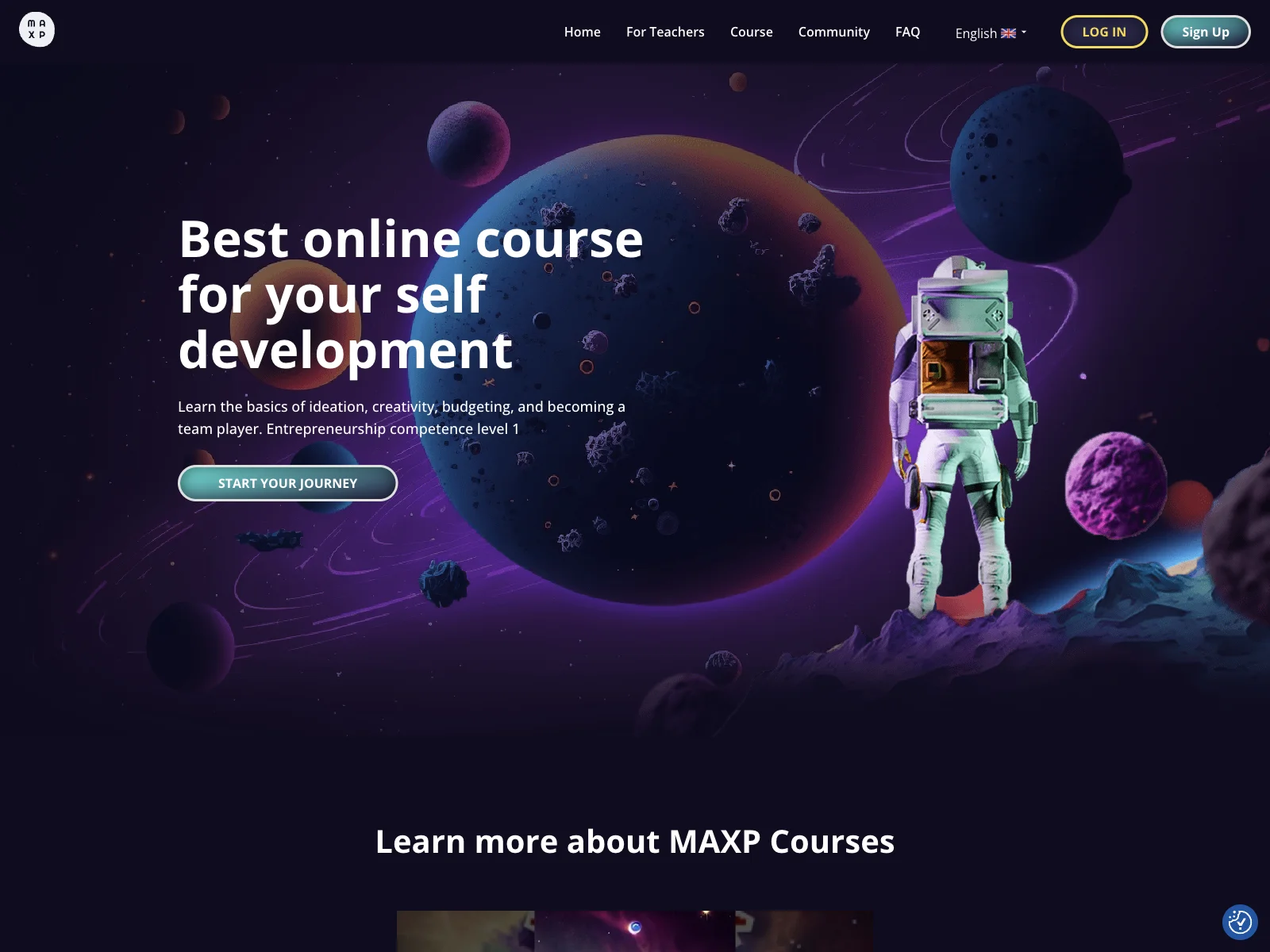 MAXP Universe: Unlock Endless Potential with Engaging Courses