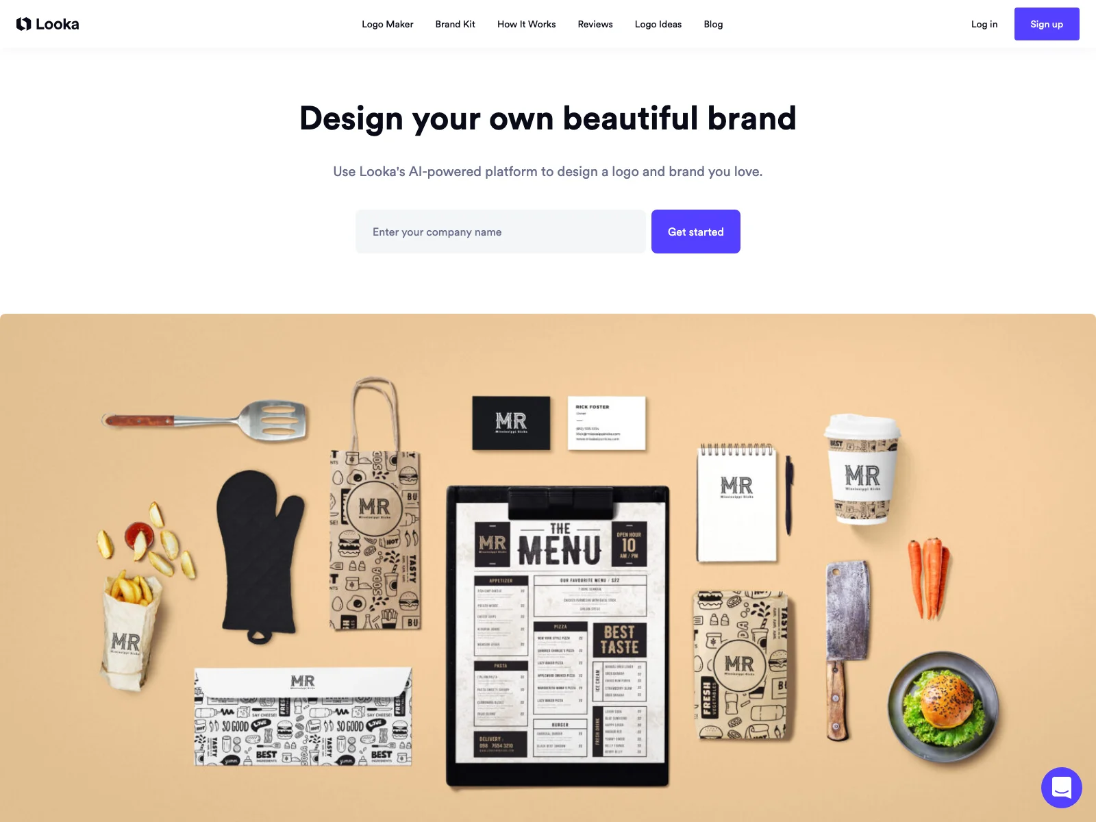 Looka: AI-Powered Logo Design and Brand Building for Entrepreneurs