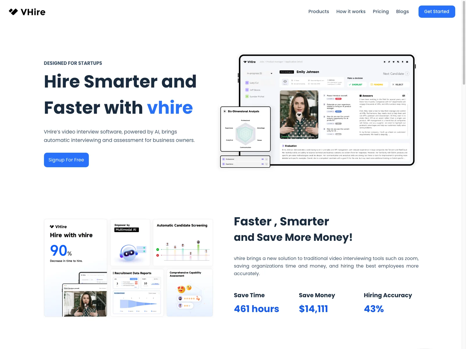 VHire: AI-Powered Video Interview Software for Smarter Hiring