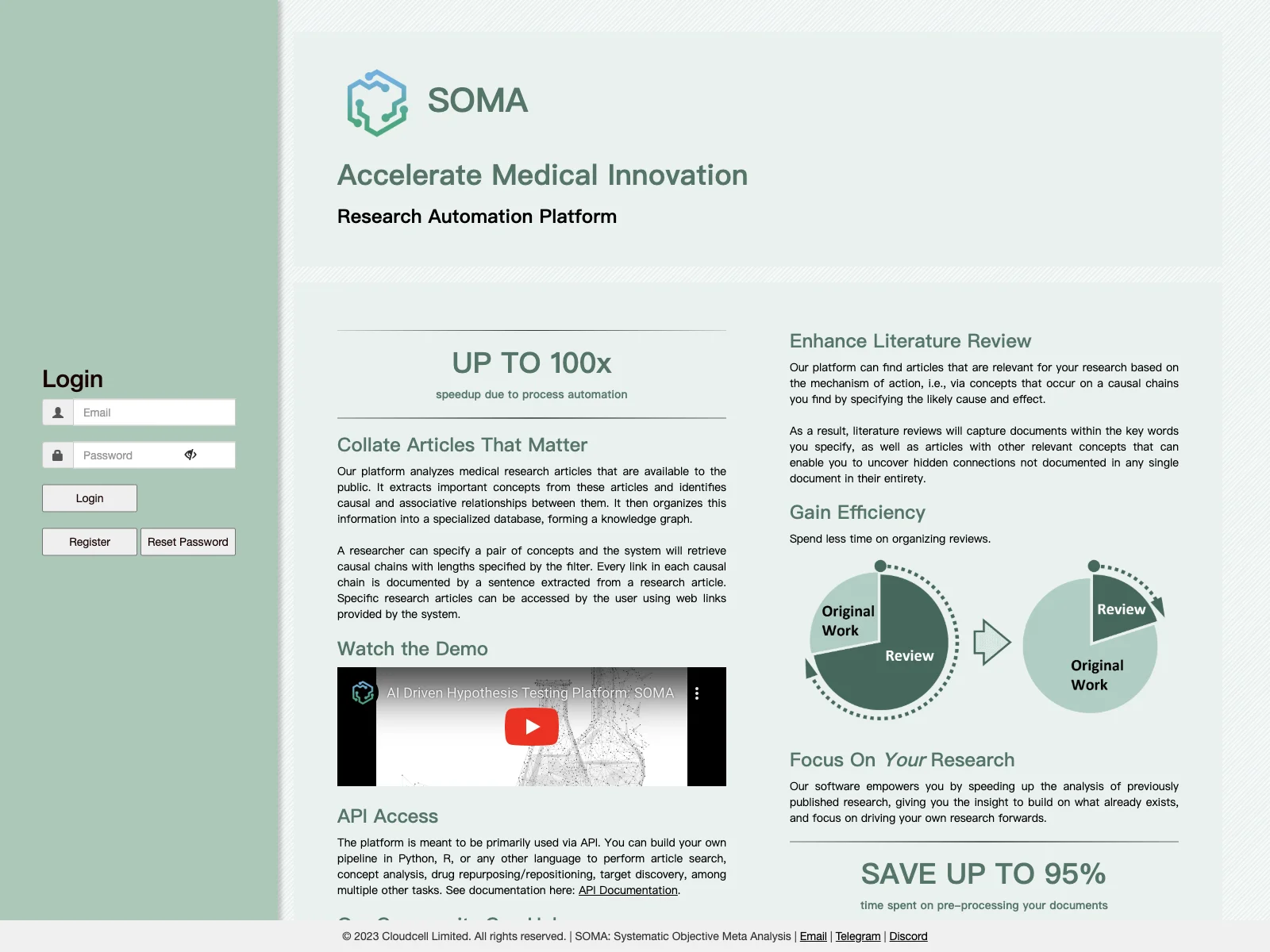 SOMA: Revolutionize Medical Research with Automation